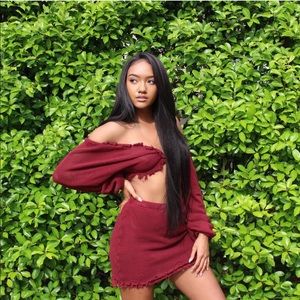 Knitted two piece set